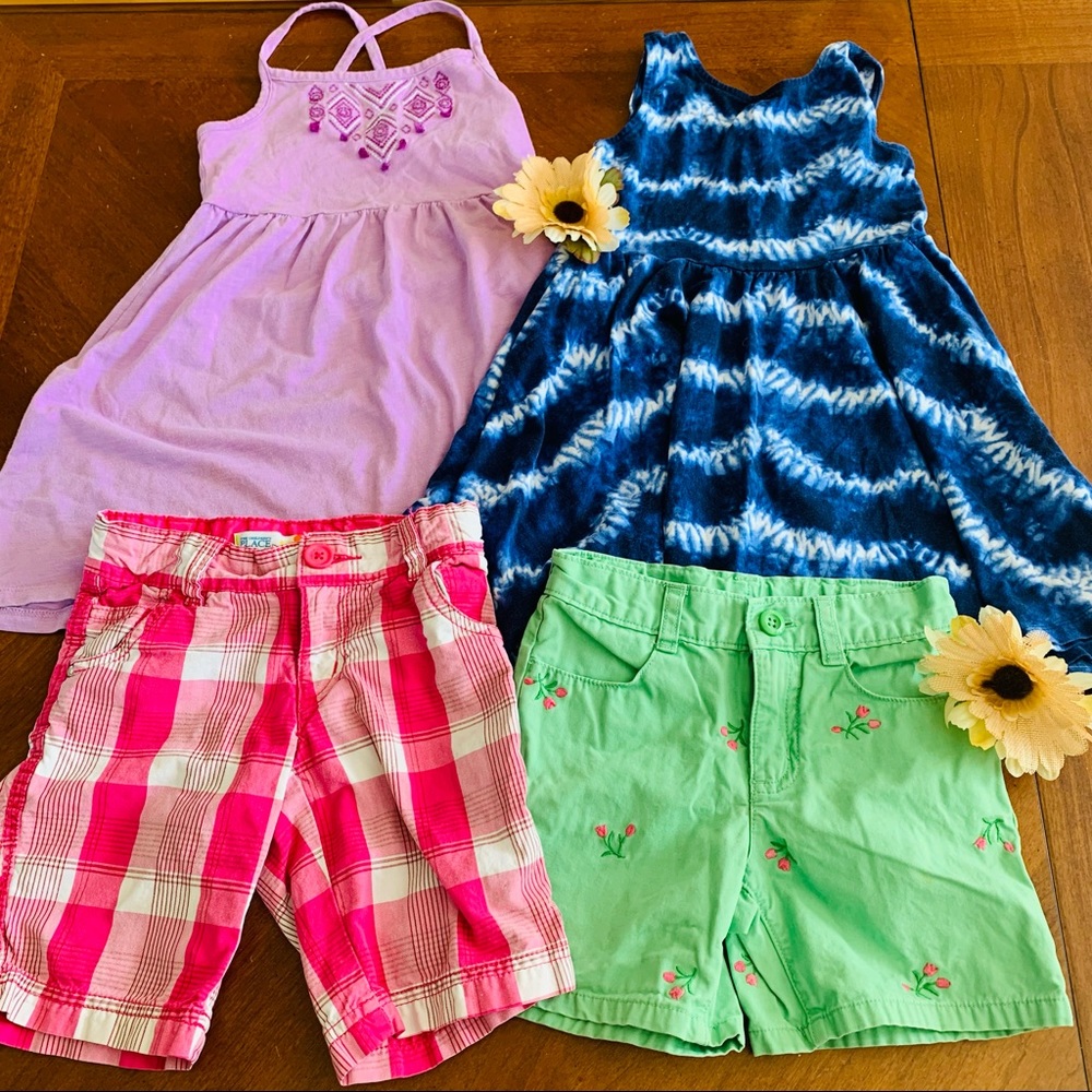 11 Pieces 4T Girl Cloth Lot- Gymboree and More